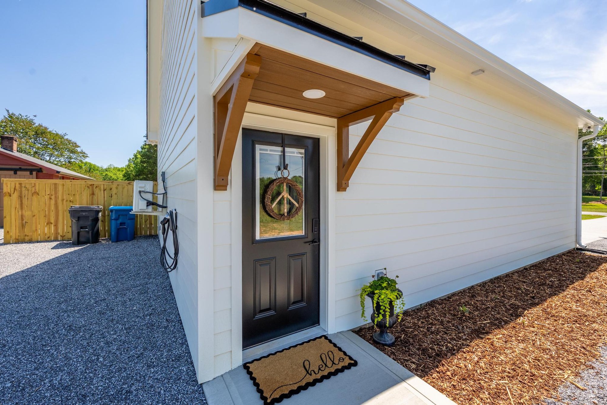 Private entrance to The Roost